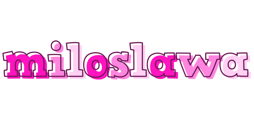 Miloslawa hello logo