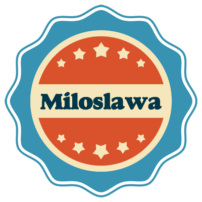 Miloslawa labels logo
