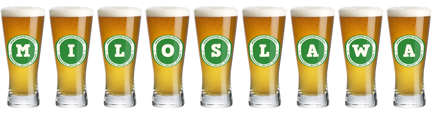 Miloslawa lager logo