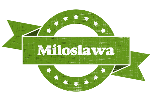 Miloslawa natural logo