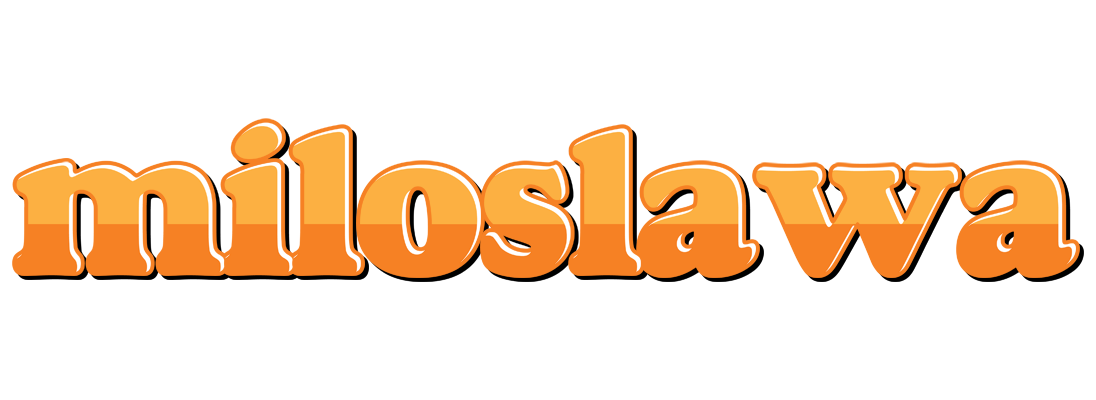 Miloslawa orange logo