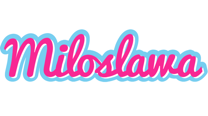 Miloslawa popstar logo