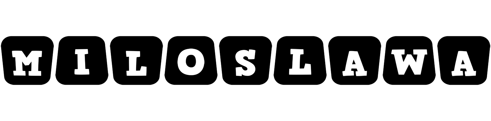 Miloslawa racing logo