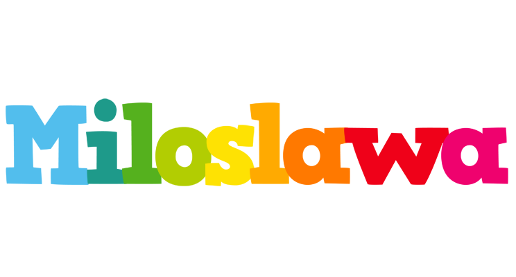 Miloslawa rainbows logo