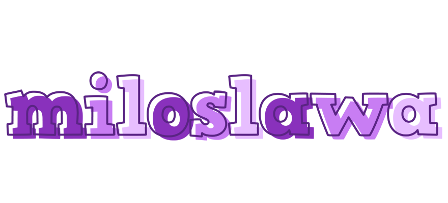 Miloslawa sensual logo