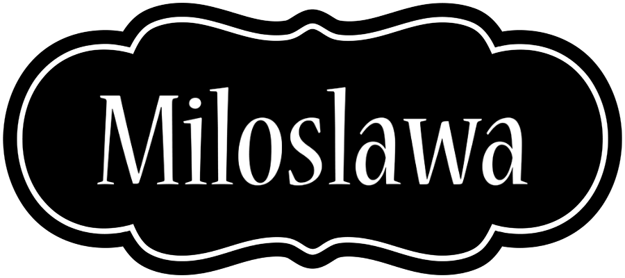 Miloslawa welcome logo