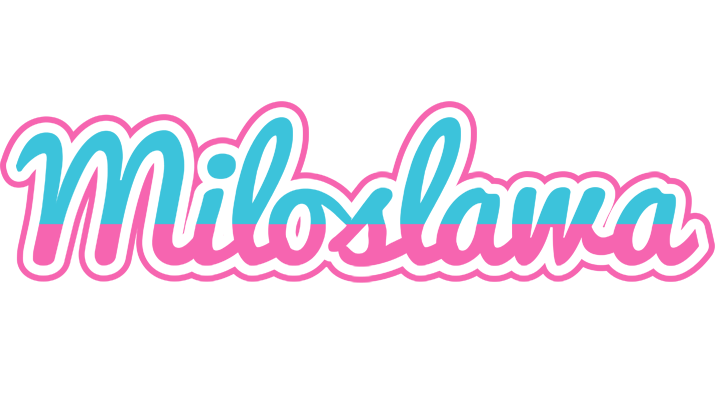 Miloslawa woman logo