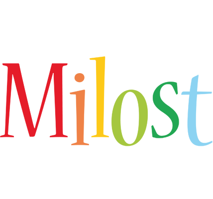 Milost birthday logo