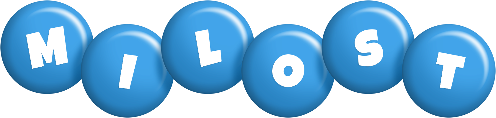 Milost candy-blue logo