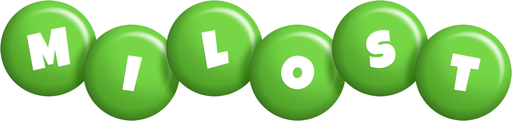 Milost candy-green logo