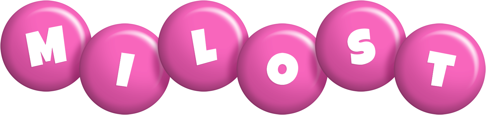 Milost candy-pink logo