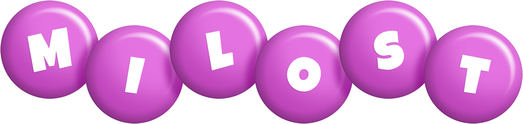 Milost candy-purple logo