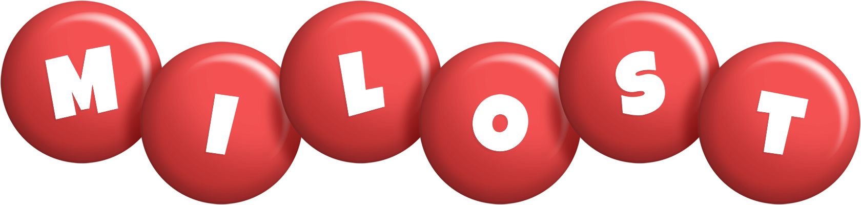 Milost candy-red logo