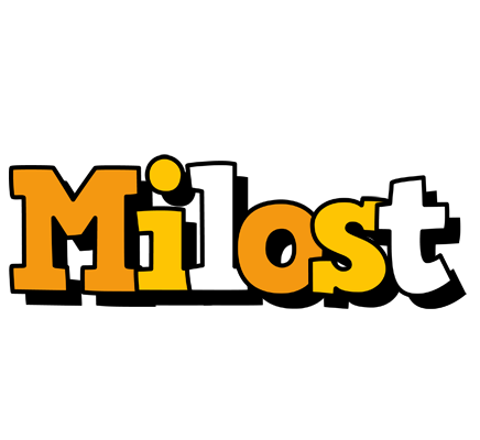 Milost cartoon logo