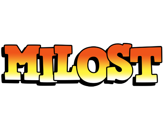 Milost sunset logo