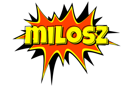 Milosz bazinga logo