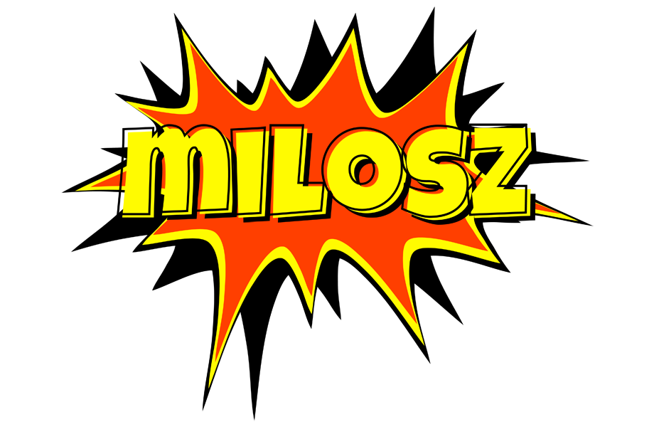 Milosz bazinga logo