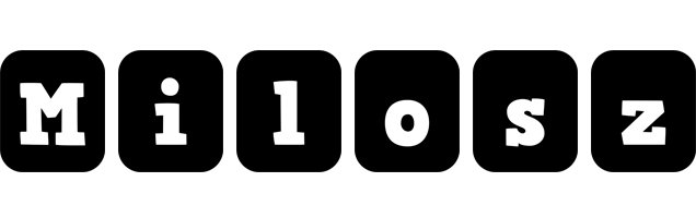 Milosz box logo