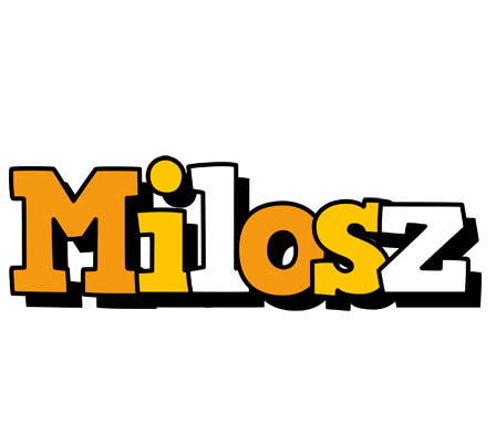 Milosz cartoon logo