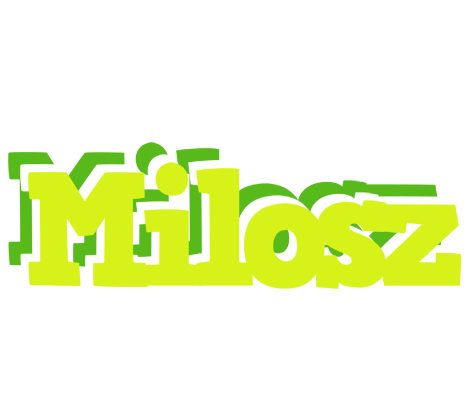 Milosz citrus logo