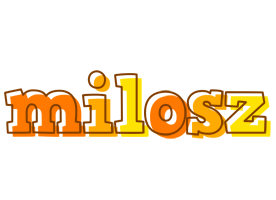 Milosz desert logo