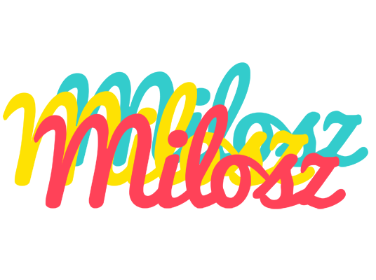 Milosz disco logo