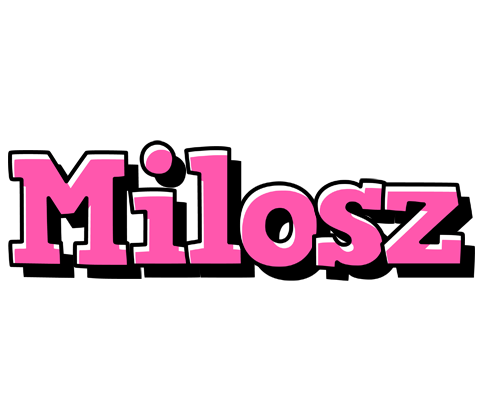 Milosz girlish logo