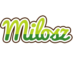 Milosz golfing logo