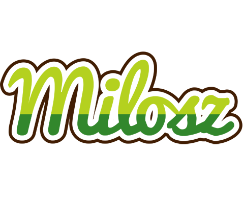 Milosz golfing logo