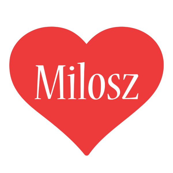 Milosz love logo