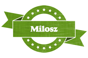 Milosz natural logo