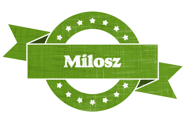 Milosz natural logo