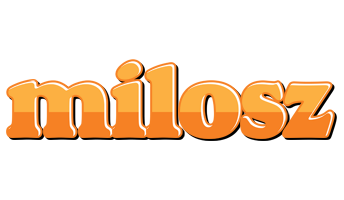 Milosz orange logo