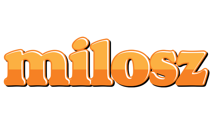 Milosz orange logo