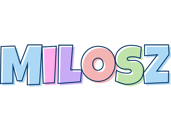 Milosz pastel logo