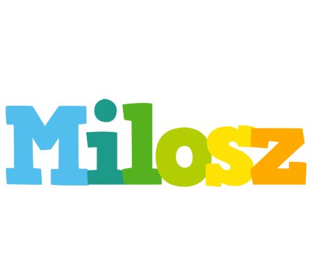 Milosz rainbows logo