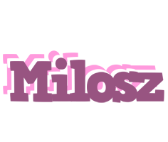 Milosz relaxing logo