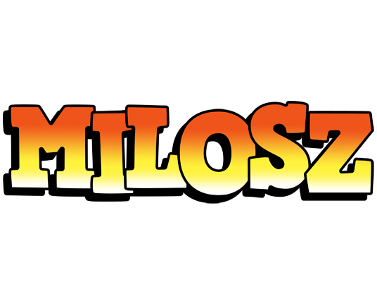 Milosz sunset logo