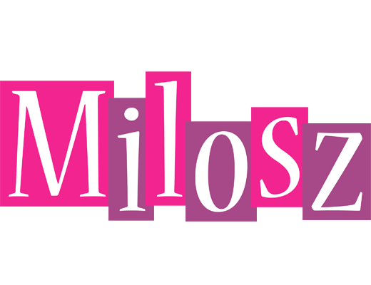 Milosz whine logo