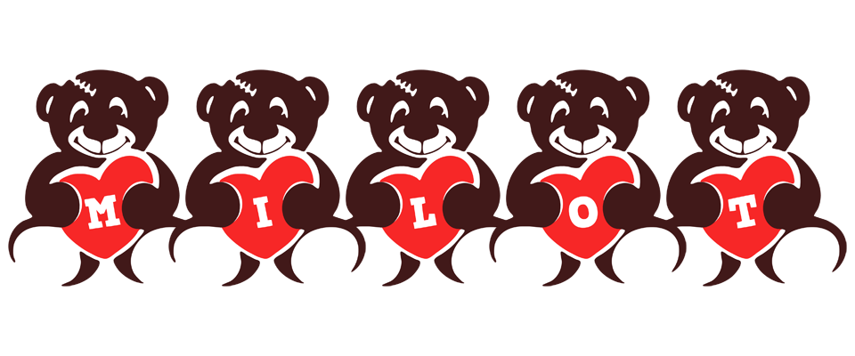 Milot bear logo