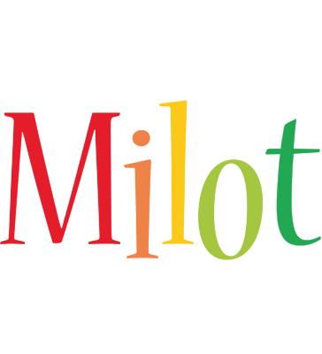 Milot birthday logo