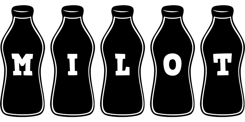 Milot bottle logo