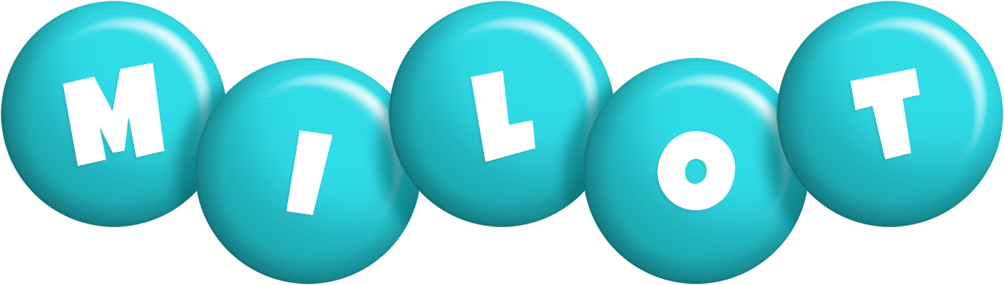 Milot candy-azur logo