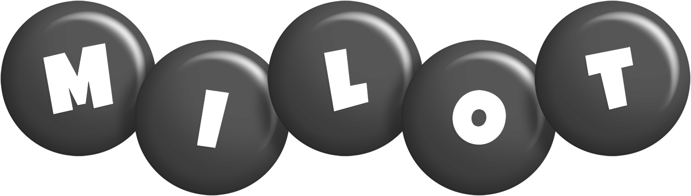 Milot candy-black logo