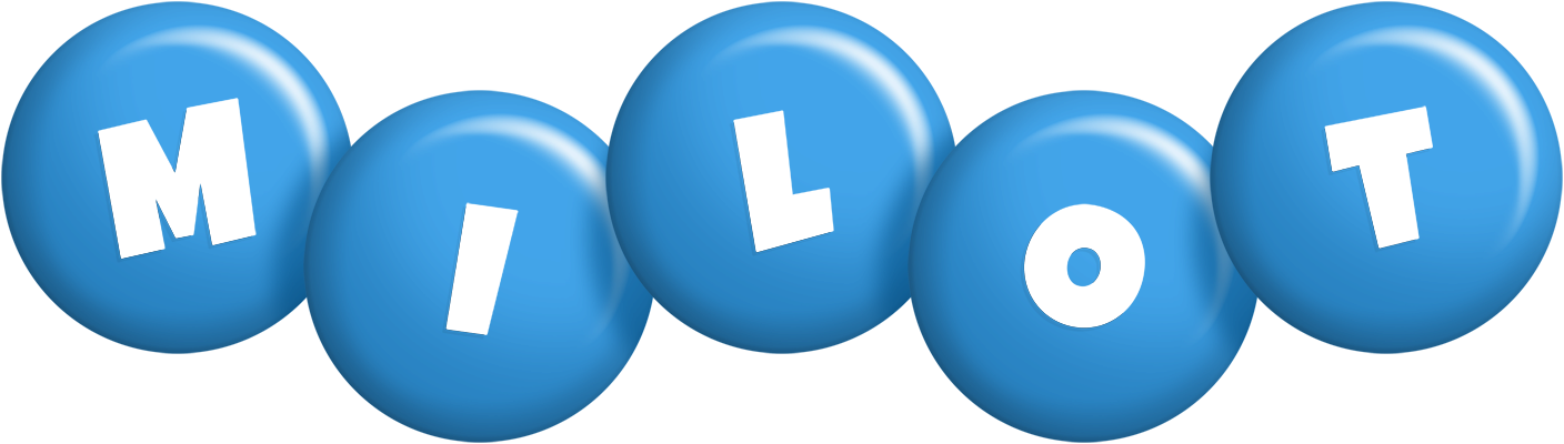Milot candy-blue logo