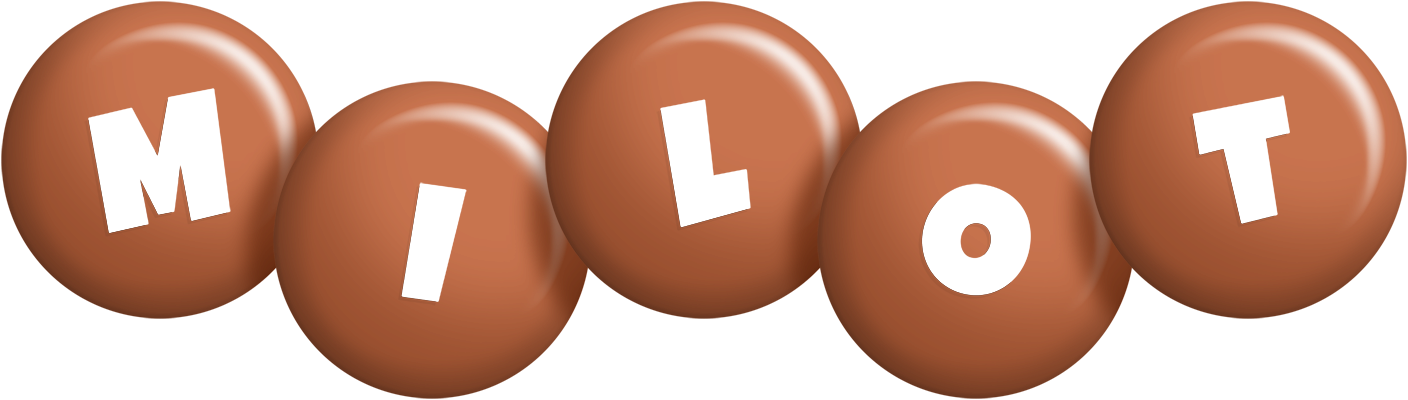 Milot candy-brown logo