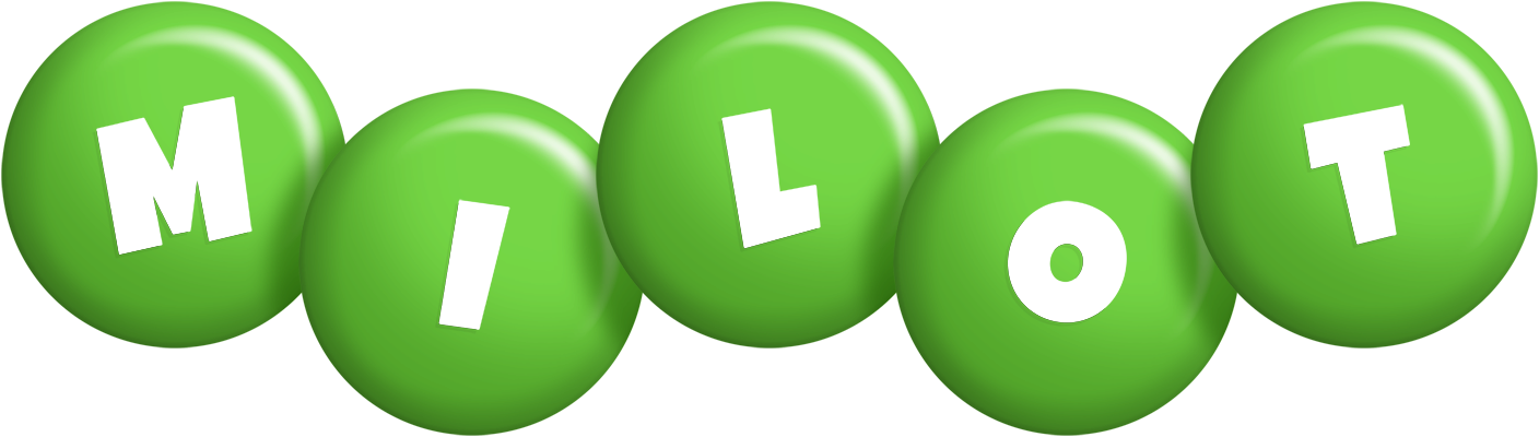 Milot candy-green logo