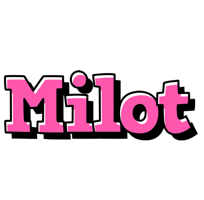 Milot girlish logo