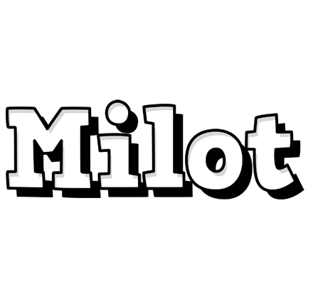 Milot snowing logo