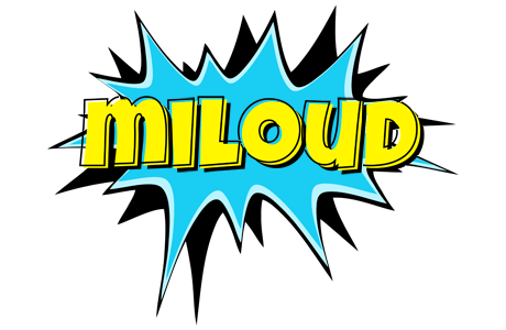 Miloud amazing logo